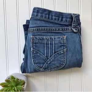 •GAP• low rise cropped jeans